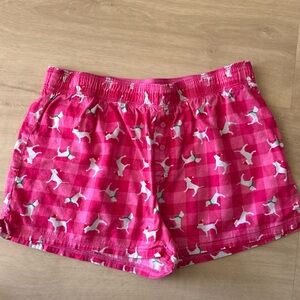 Victoria's Secret Pink Patterned Athletic Shorts